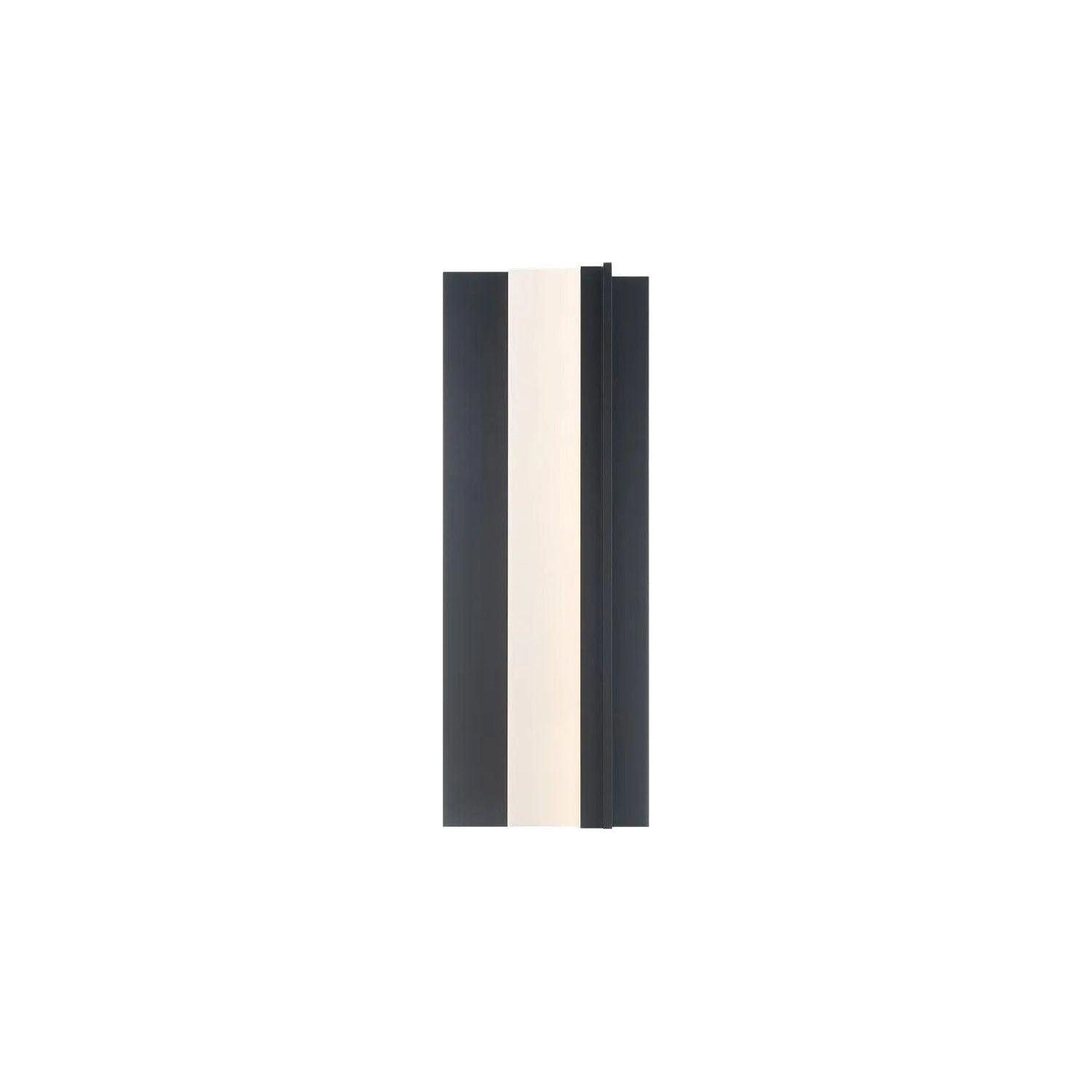 Modern Forms - Enigma LED Outdoor Wall Sconce - WS-W16227-BK - Canada Light Shop