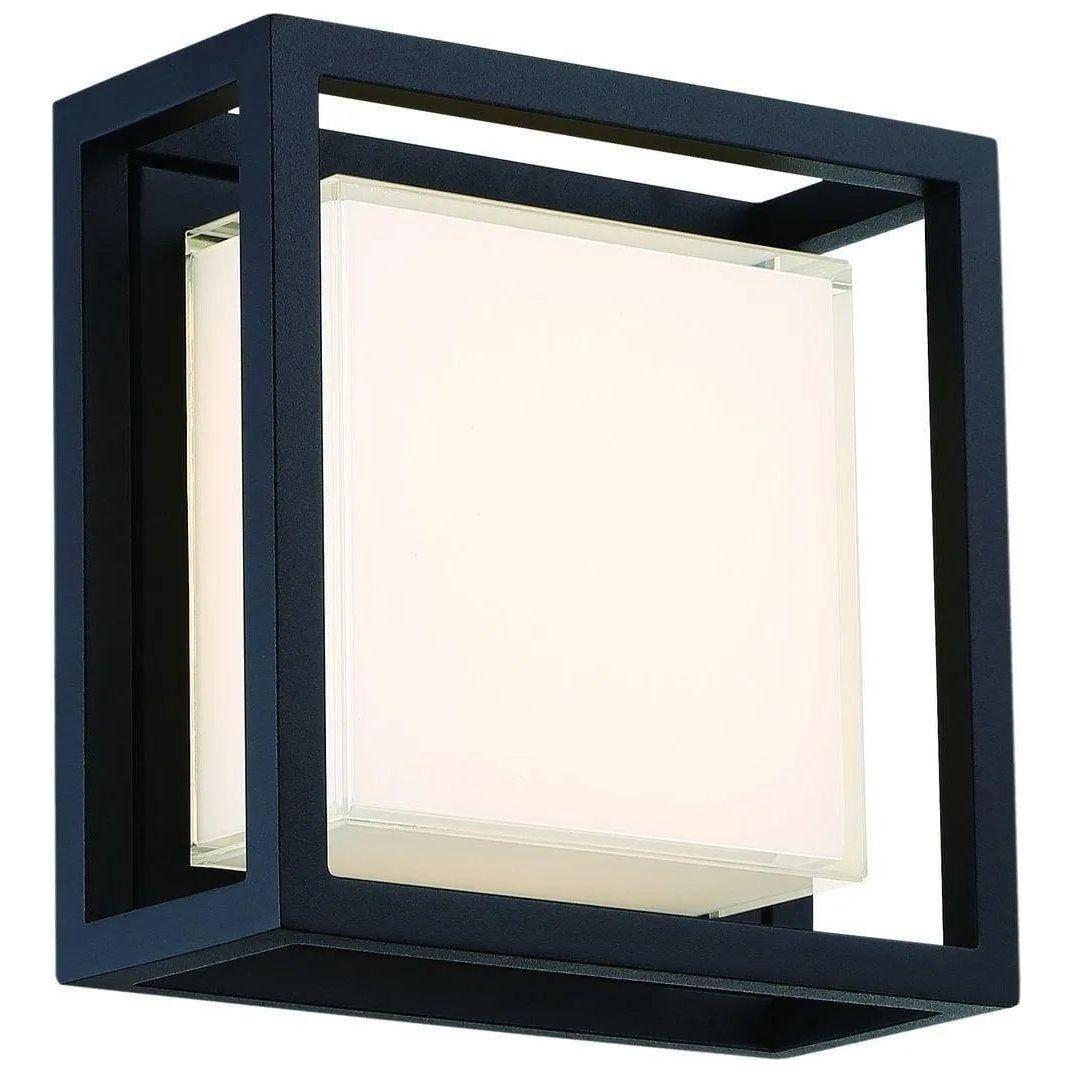 Modern Forms - Framed LED Outdoor Wall Mount - WS-W73620-BK - Canada Light Shop
