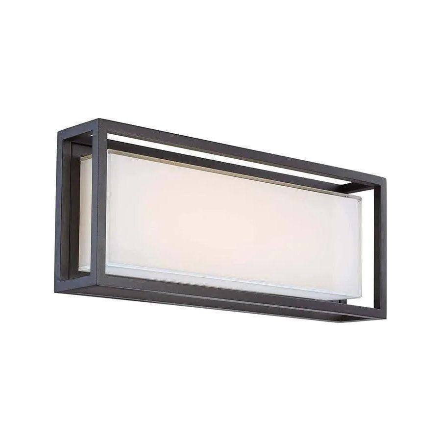 Modern Forms - Framed LED Outdoor Wall Mount - WS-W73620-BZ - Canada Light Shop