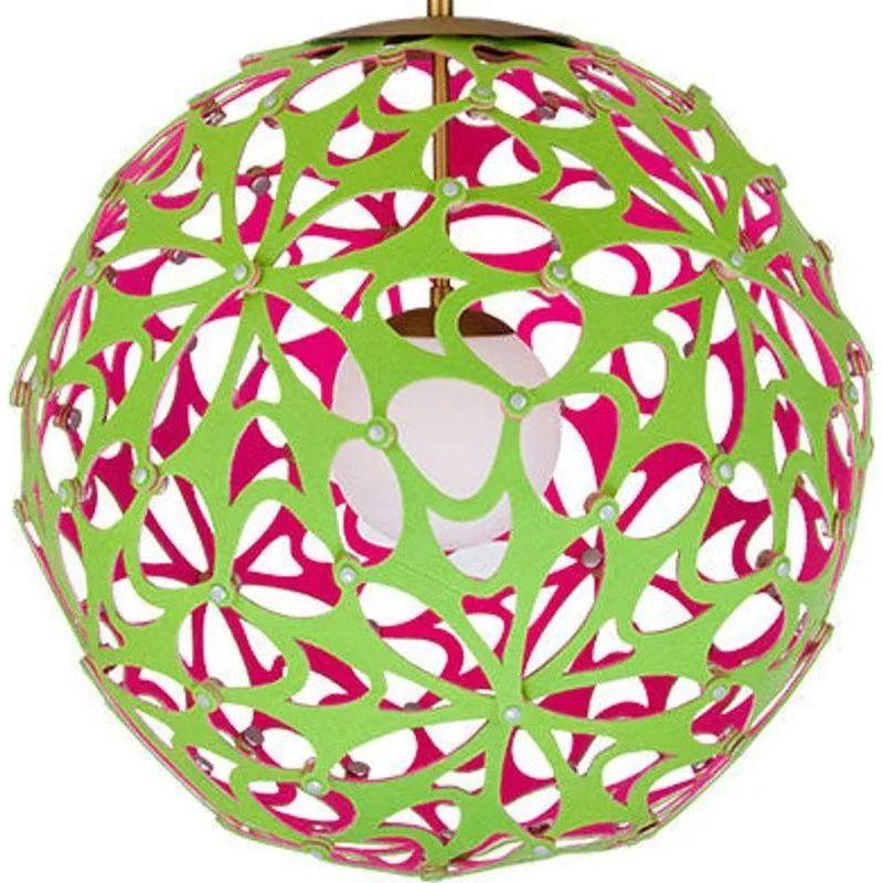 Modern Forms - Groovy LED Pendant - PD-89924-GN/PK-AB - Canada Light Shop