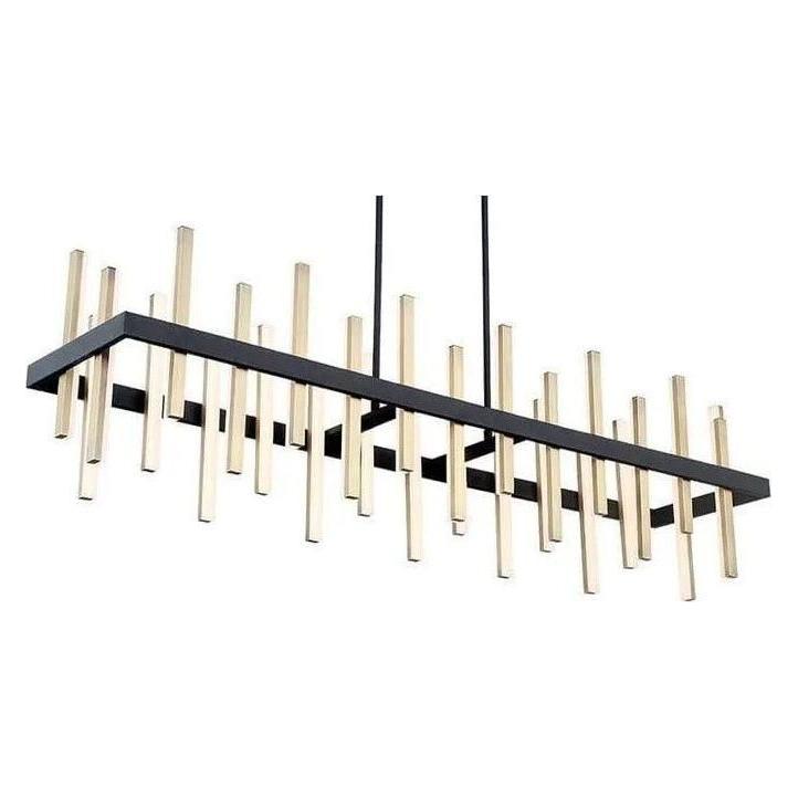Modern Forms - Harmonix LED Linear Pendant - PD-87956-BK/AB - Canada Light Shop