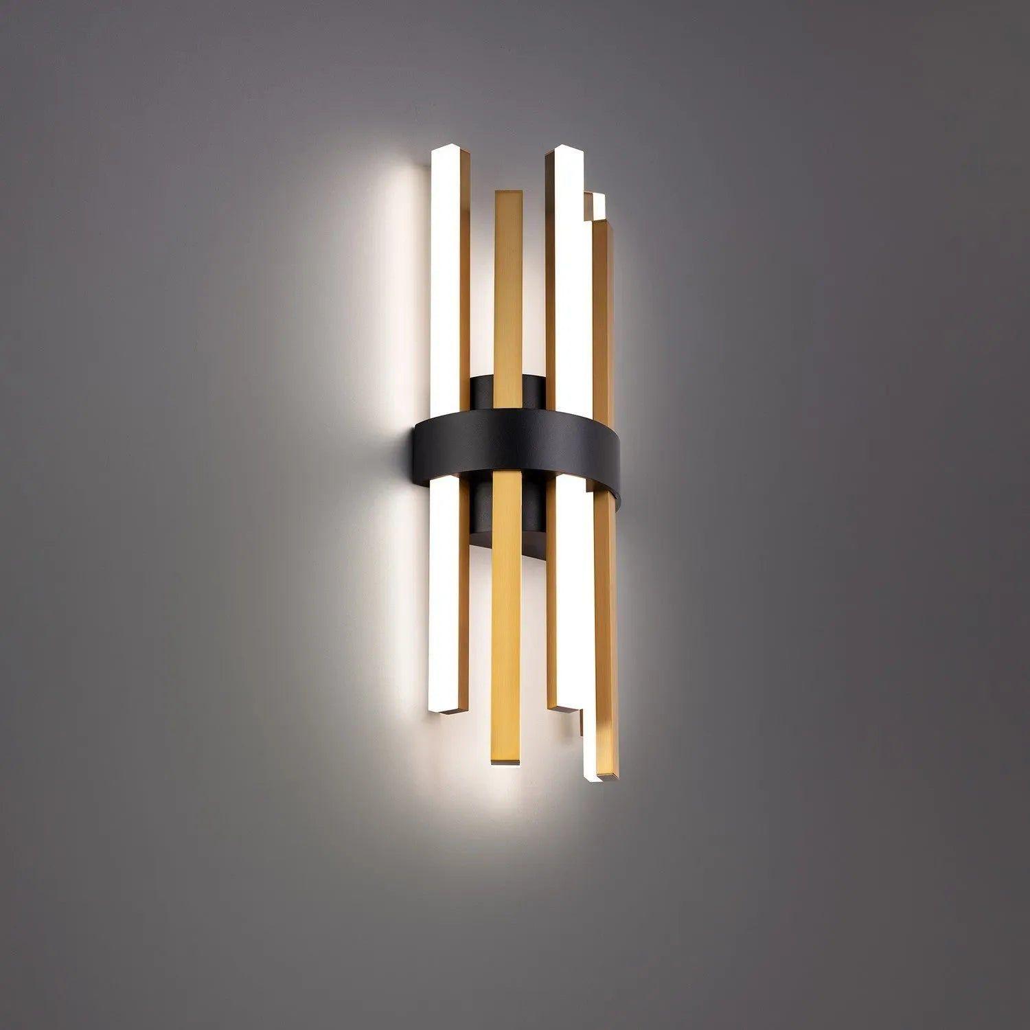 Modern Forms - Harmonix LED Wall Sconce - WS-87920-BK/AB - Canada Light Shop