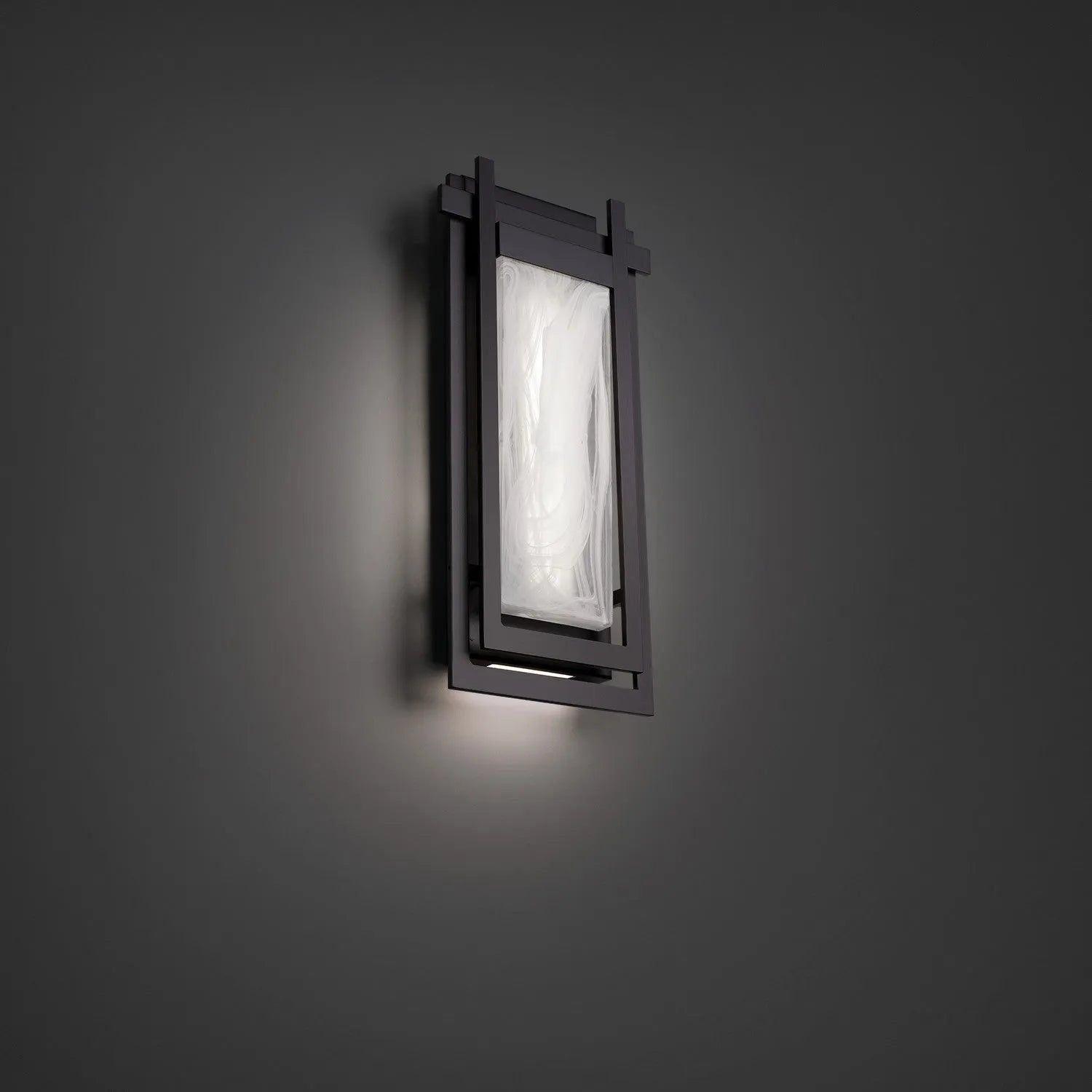 Modern Forms - Haze LED Outdoor Wall Sconce - WS-W64316-BK - Canada Light Shop