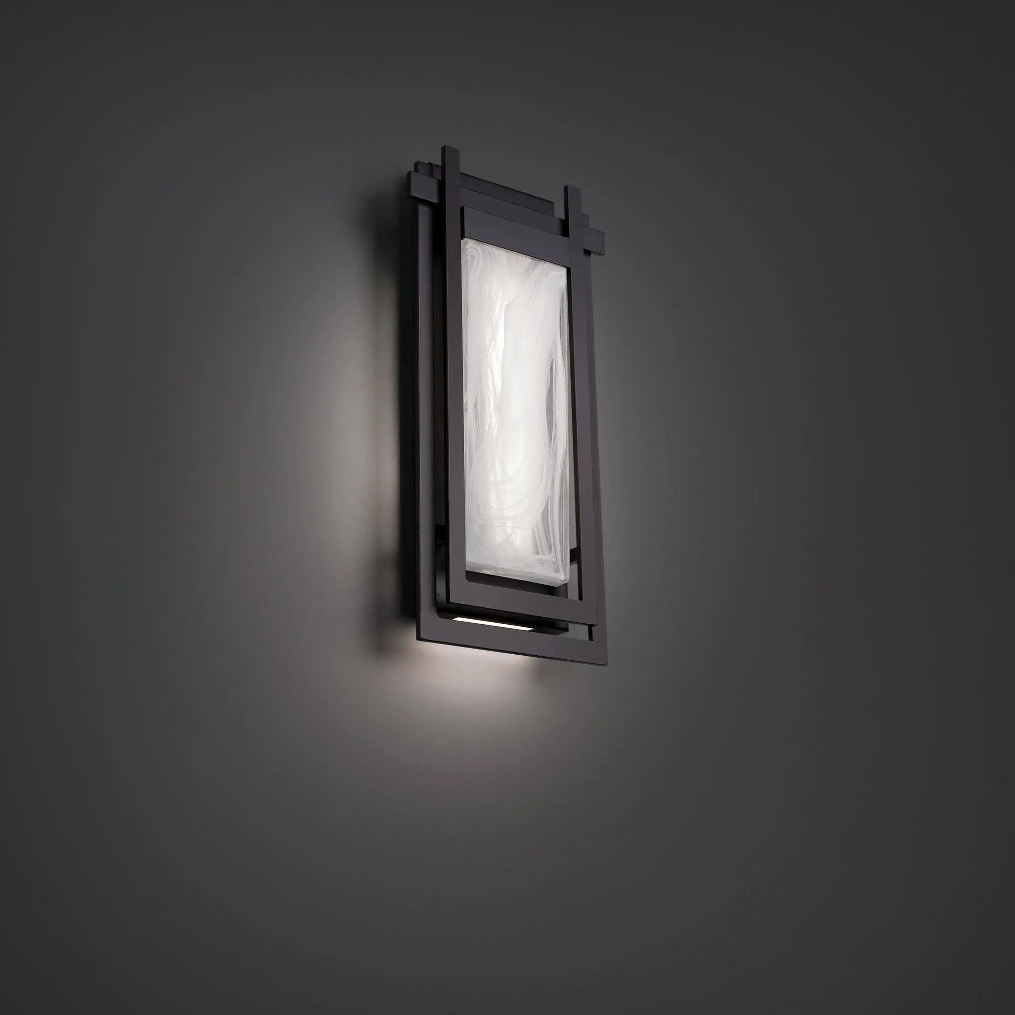 Modern Forms - Haze LED Outdoor Wall Sconce - WS-W64316-BK - Canada Light Shop