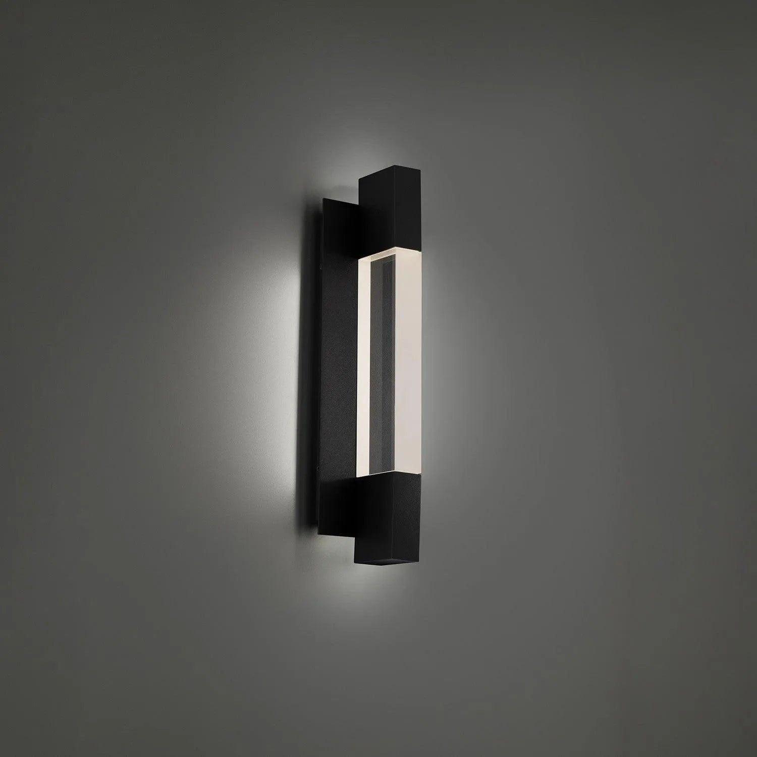 Modern Forms - Heliograph LED Outdoor Wall Sconce - WS-W30418-30-BK - Canada Light Shop