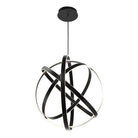 Modern Forms - Kinetic LED Chandelier - PD-61738-BK - Canada Light Shop