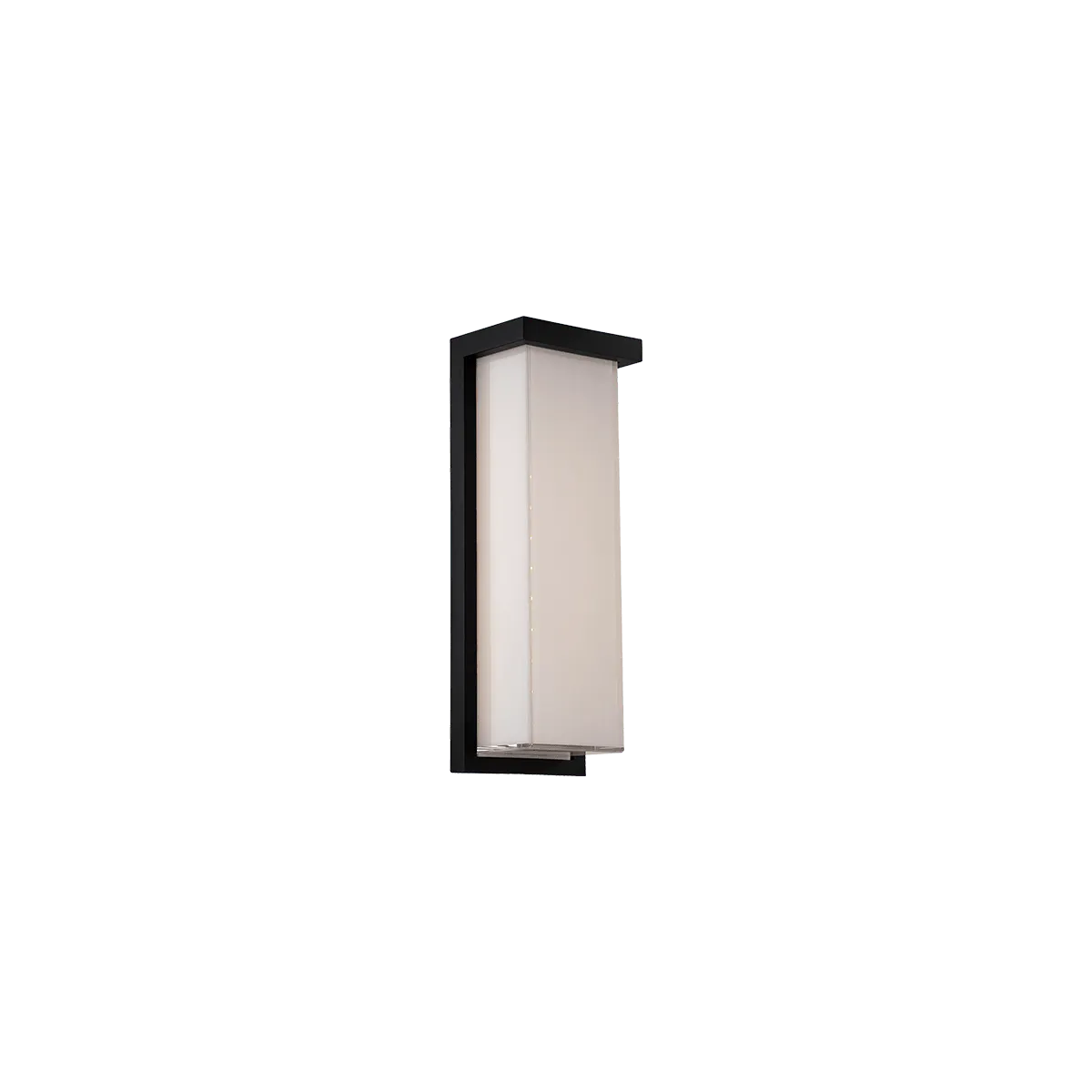 Modern Forms - Ledge LED Outdoor Wall Sconce - WS-W1414-27-BK - Canada Light Shop