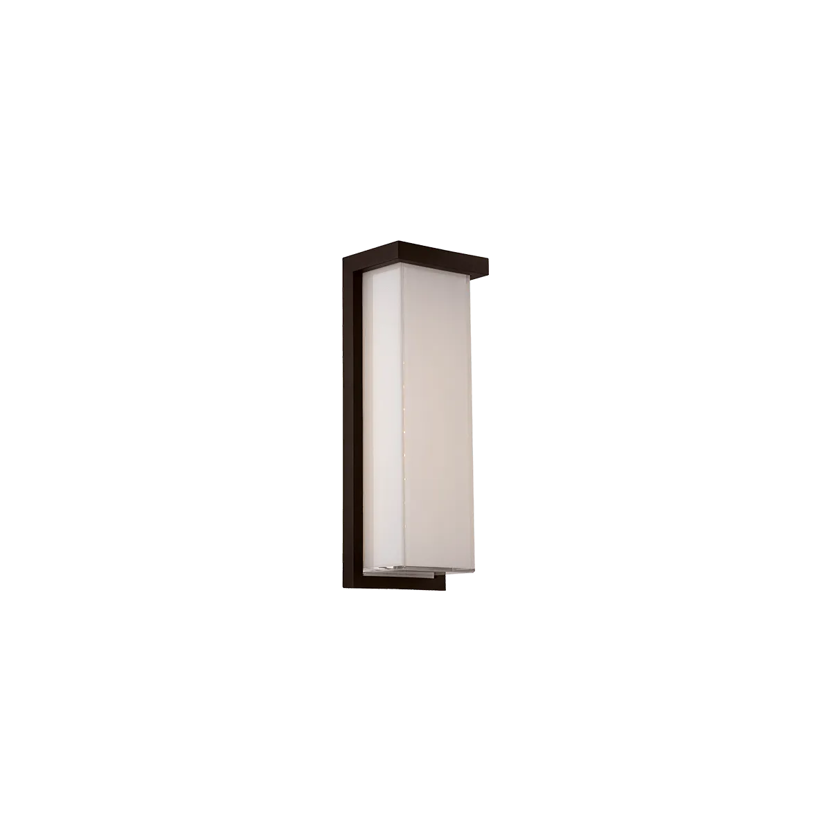Modern Forms - Ledge LED Outdoor Wall Sconce - WS-W1414-27-BZ - Canada Light Shop