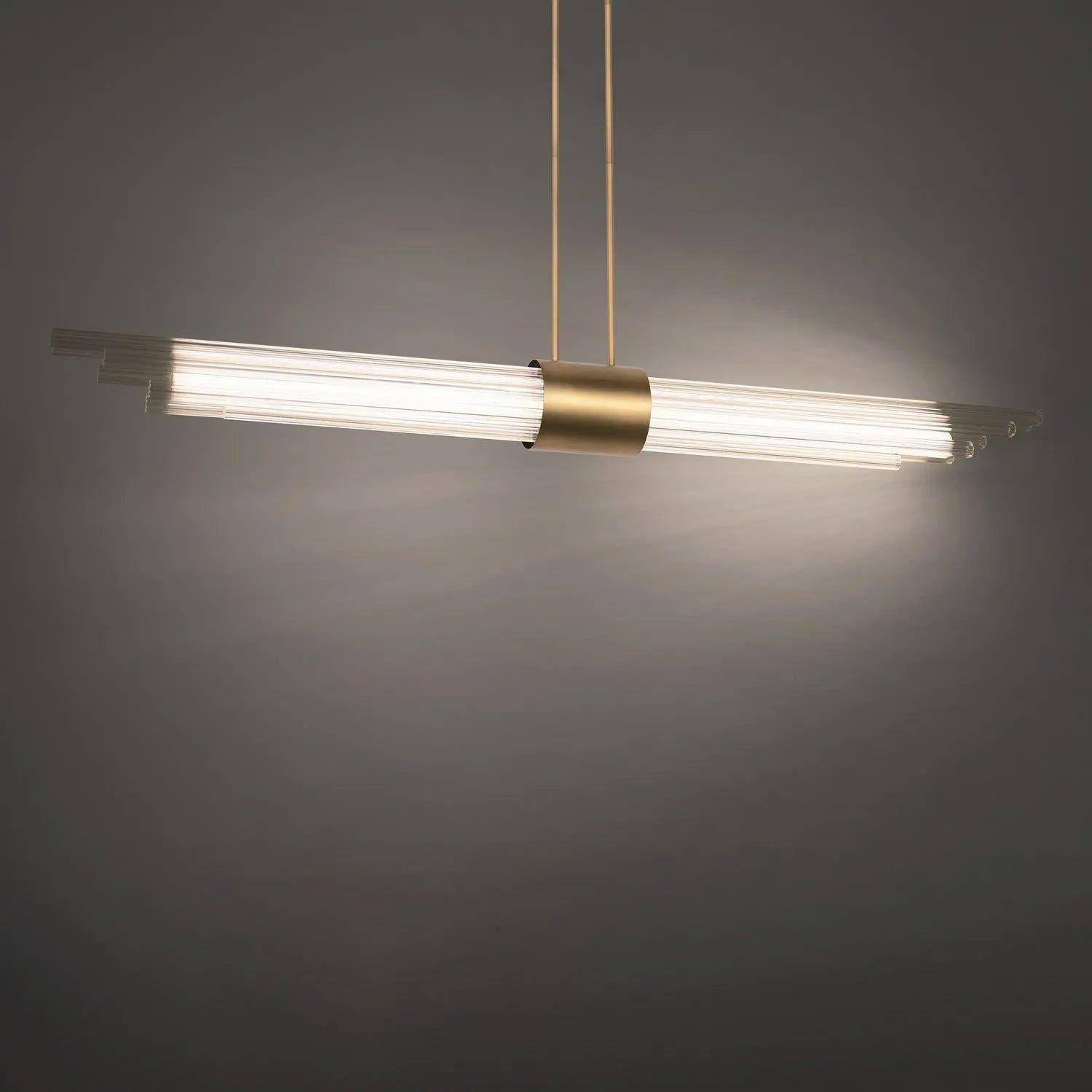 Modern Forms - Luzerne LED Linear Pendant - PD-30156-AB - Canada Light Shop