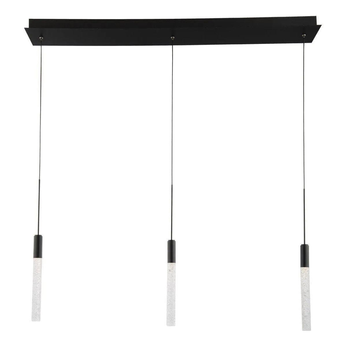 Modern Forms - Magic LED Linear Pendant, 3-Light - PD-35603L-BK - Canada Light Shop