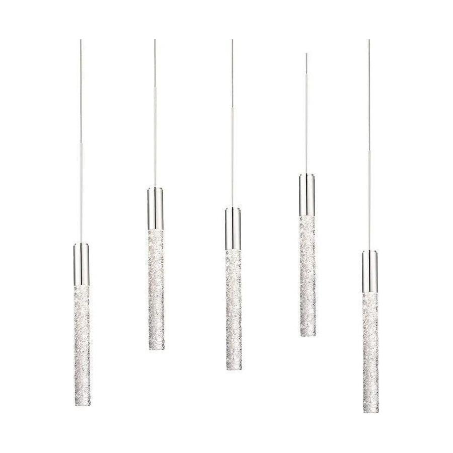 Modern Forms - Magic LED Linear Pendant, 5-Light - PD-35605L-PN - Canada Light Shop