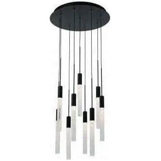 Modern Forms - Magic LED Multi-Light Pendant, 5-Light - PD-35605-BK - Canada Light Shop