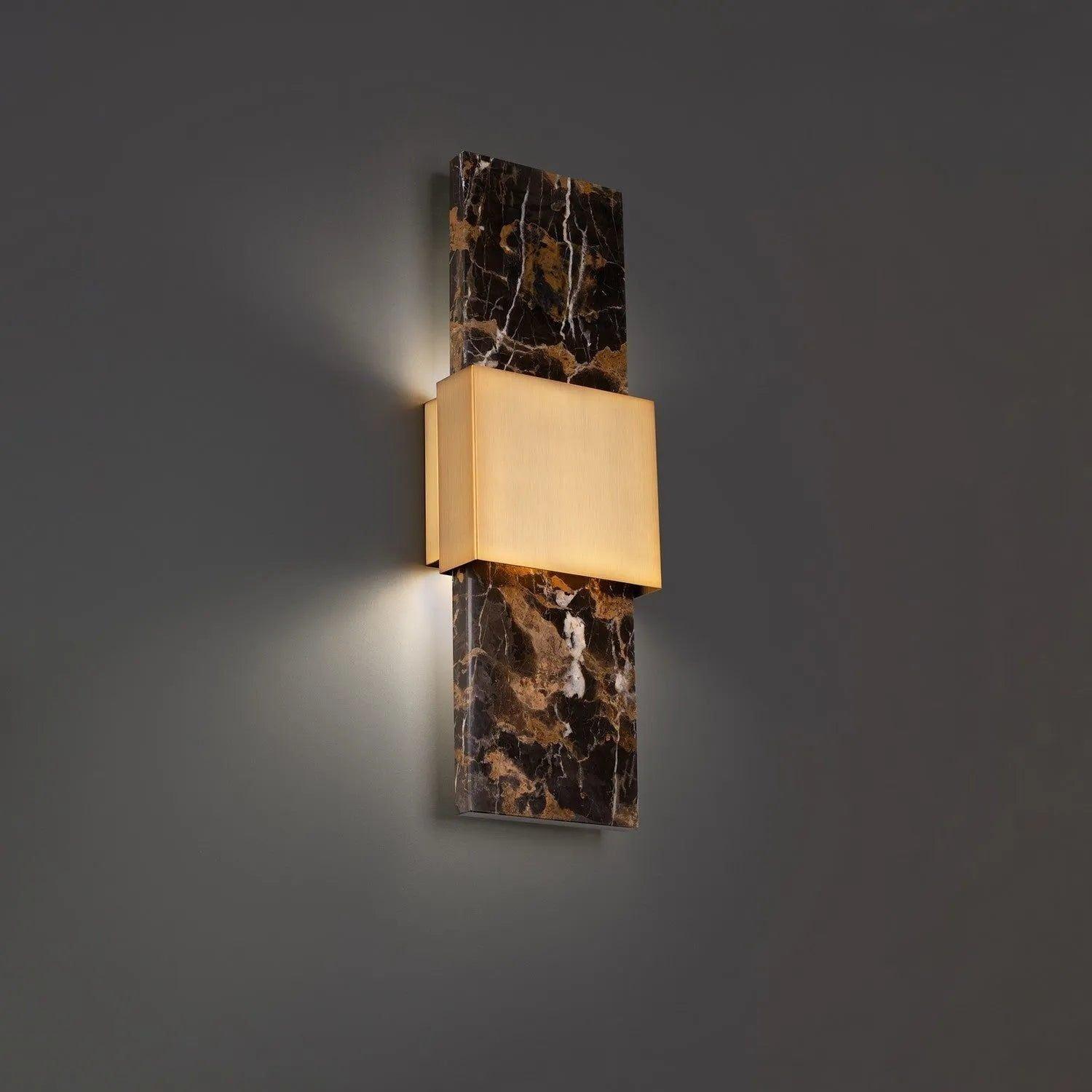 Modern Forms - Mercer LED Wall Sconce - WS-50324-BK/AB - Canada Light Shop