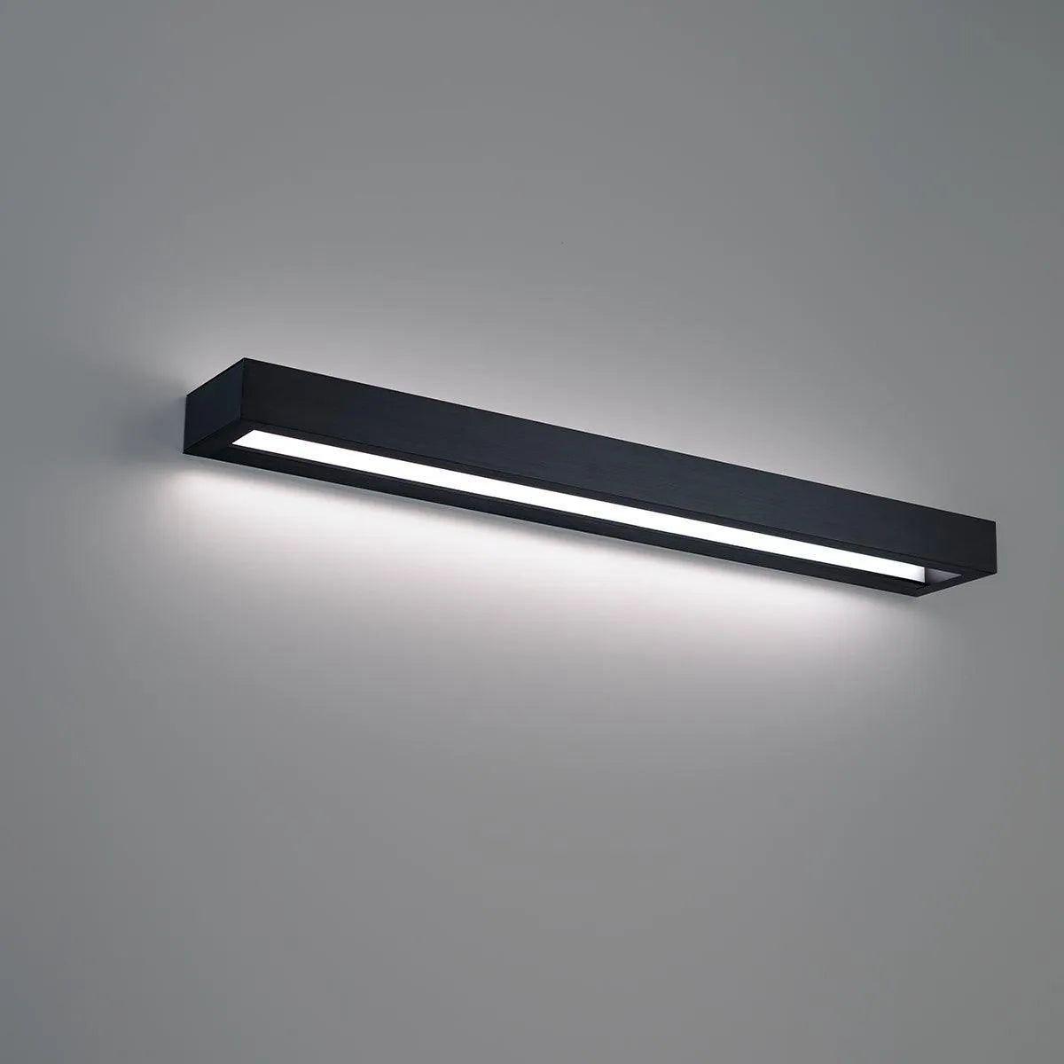 Modern Forms - Open Bar LED Bathroom Vanity - WS-52137-27-BK - Canada Light Shop