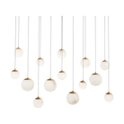 Modern Forms - Pisces LED Linear Pendant - PD-34414L-AB - Canada Light Shop