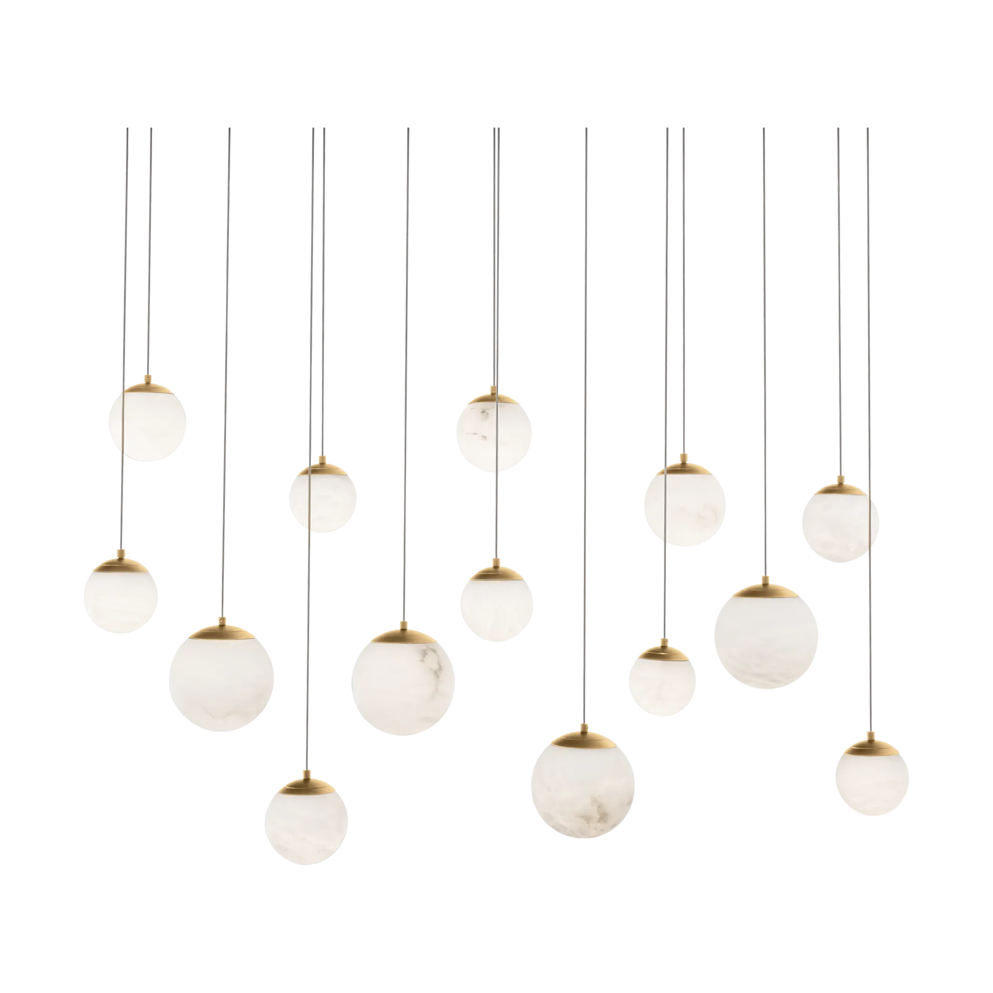 Modern Forms - Pisces LED Linear Pendant - PD-34414L-AB - Canada Light Shop