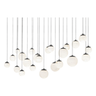 Modern Forms - Pisces LED Linear Pendant - PD-34414L-AB - Canada Light Shop