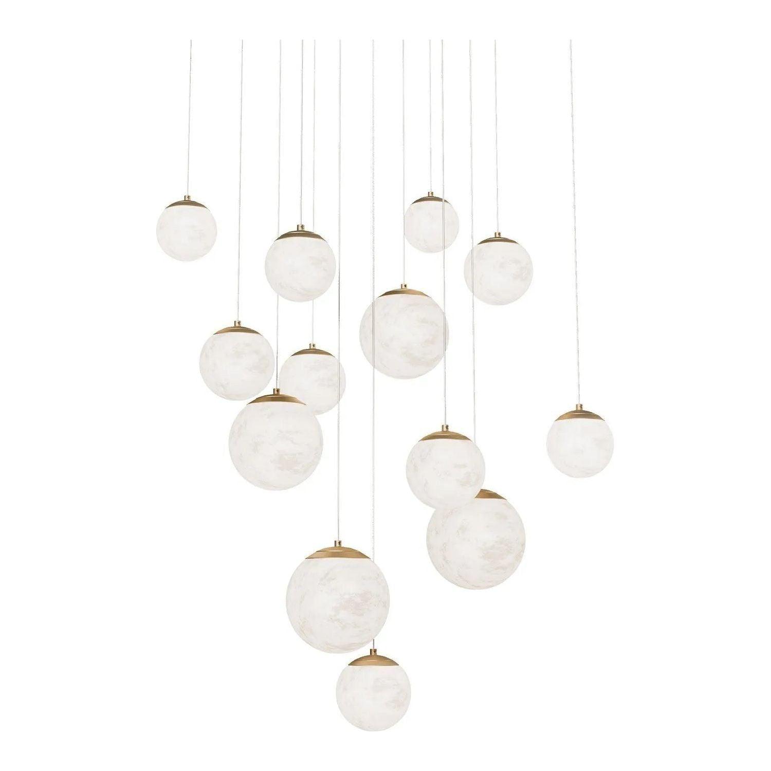 Modern Forms - Pisces LED Pendant - PD-34413S-AB - Canada Light Shop