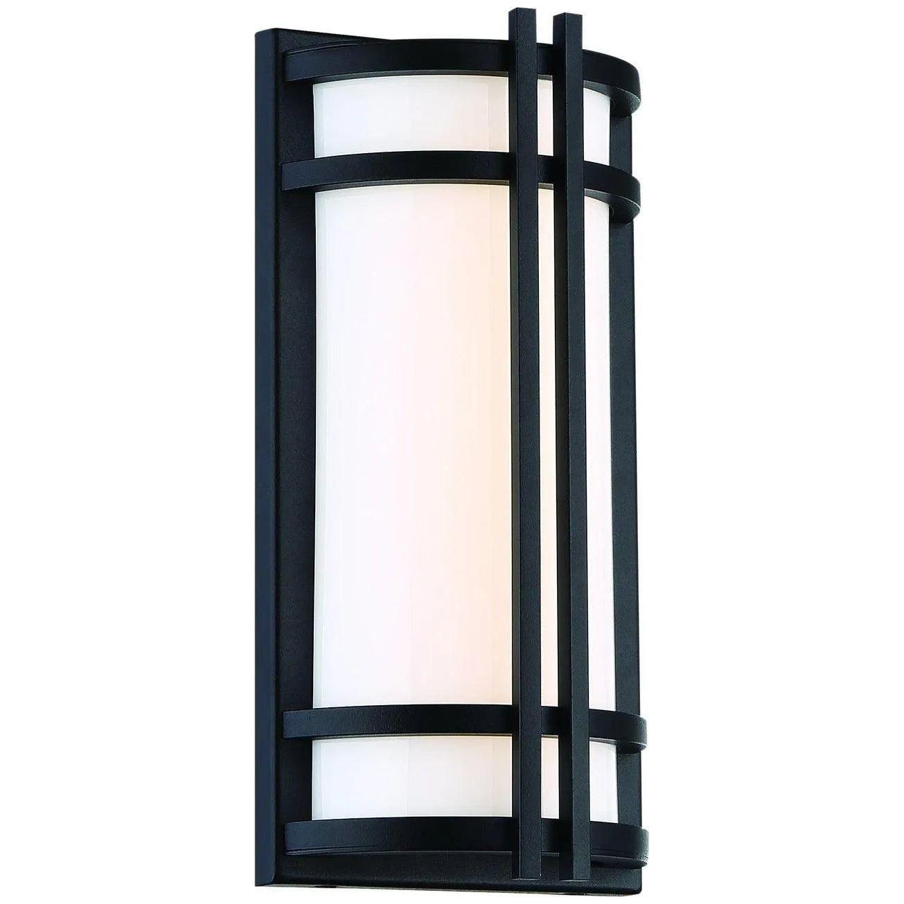 Modern Forms - Skyscraper LED Outdoor Wall Mount - WS-W68627-BK - Canada Light Shop