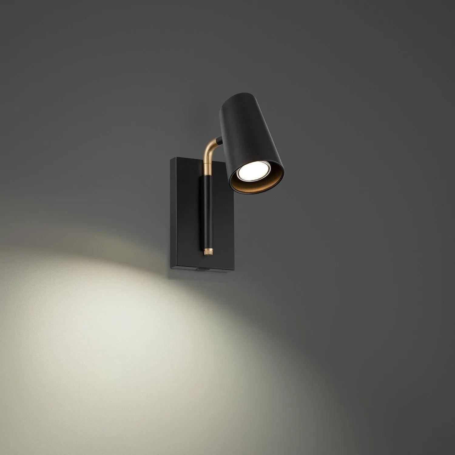 Modern Forms - Stylus LED Task & Reading Light - BL-24908-BK/GO - Canada Light Shop