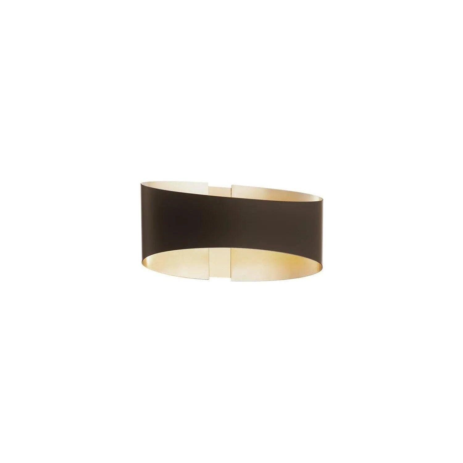 Modern Forms - Swerve LED Wall Sconce - WS-20210-BZ/BR - Canada Light Shop