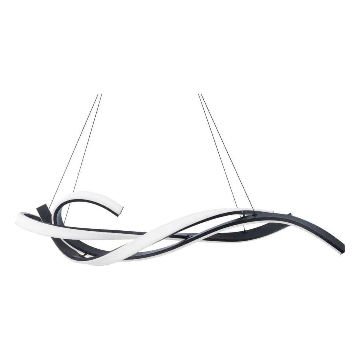 Modern Forms - Tidal LED Linear Pendant - PD-58257-BK - Canada Light Shop