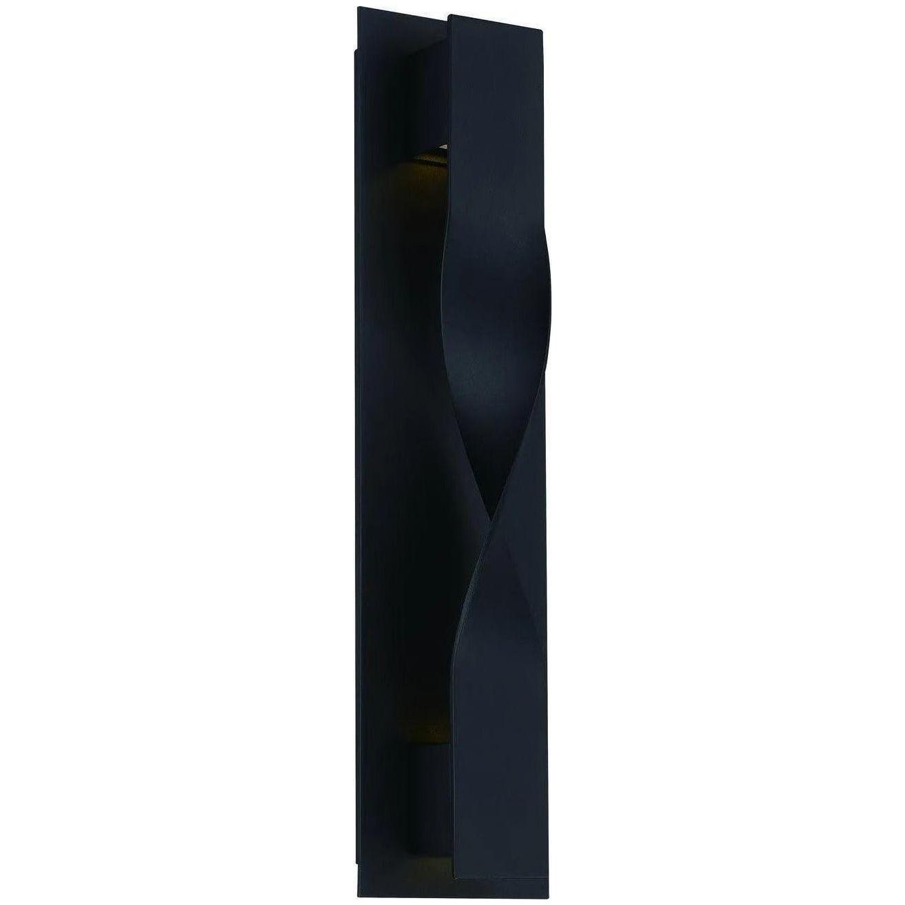 Modern Forms - Twist LED Outdoor Wall Mount - WS-W5620-BK - Canada Light Shop
