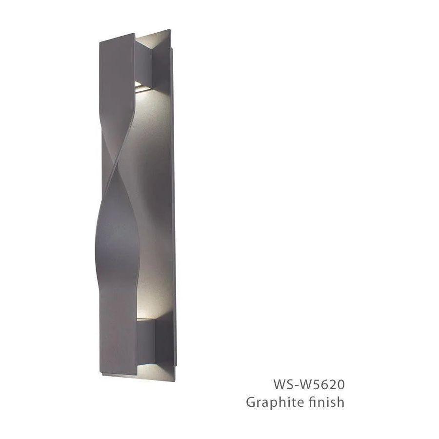 Modern Forms - Twist LED Outdoor Wall Mount - WS-W5620-GH - Canada Light Shop