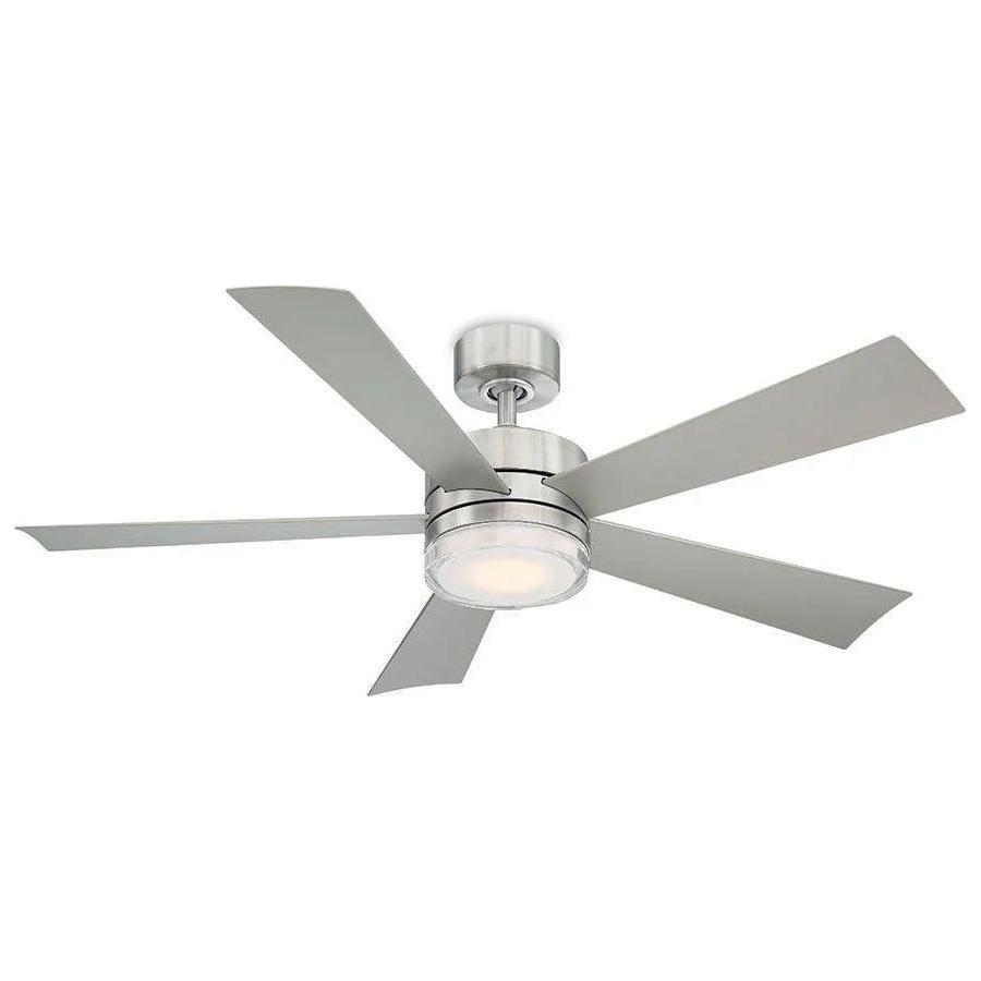 Modern Forms - Wynd Ceiling Fan - FR-W1801-52L-27-SS - Canada Light Shop