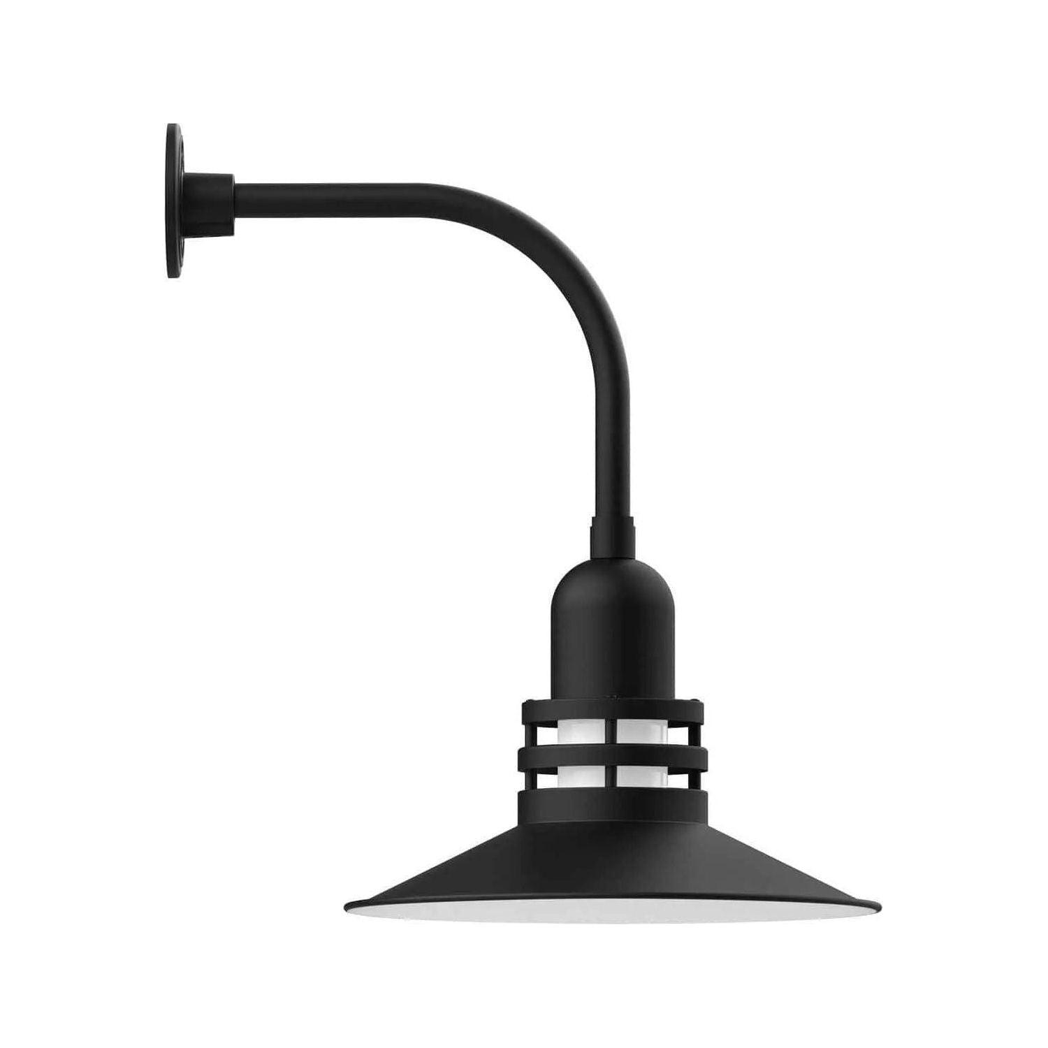 Montclair Light Works - Atomic 16" Curved Arm Wall Light - GNU149-41 - Canada Light Shop