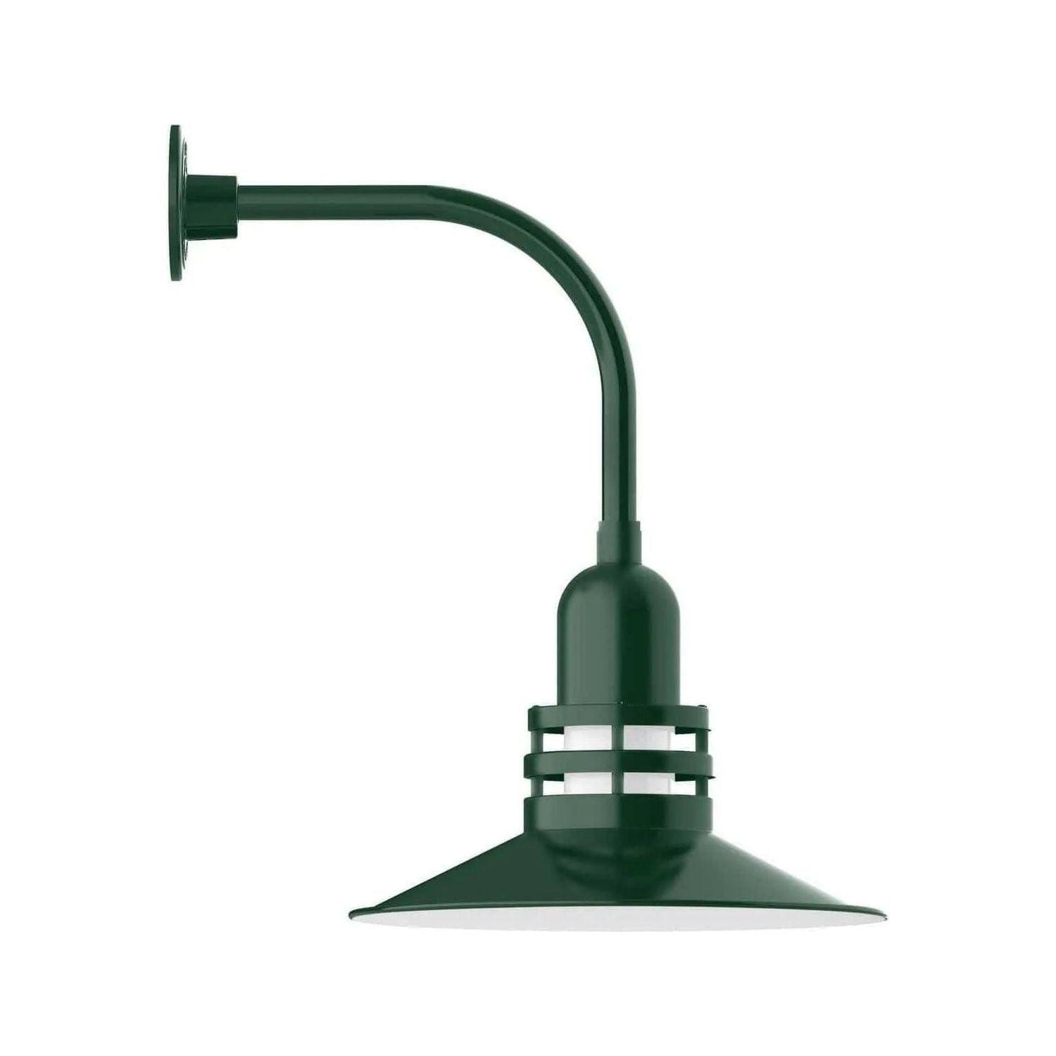 Montclair Light Works - Atomic 16" Curved Arm Wall Light - GNU149-42 - Canada Light Shop