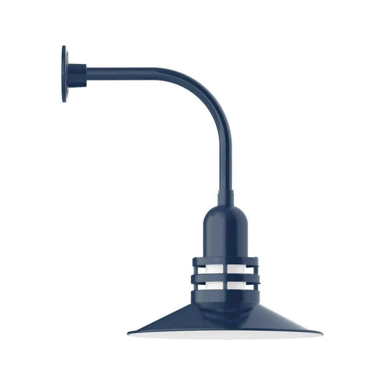 Montclair Light Works - Atomic 16" Curved Arm Wall Light - GNU149-50 - Canada Light Shop