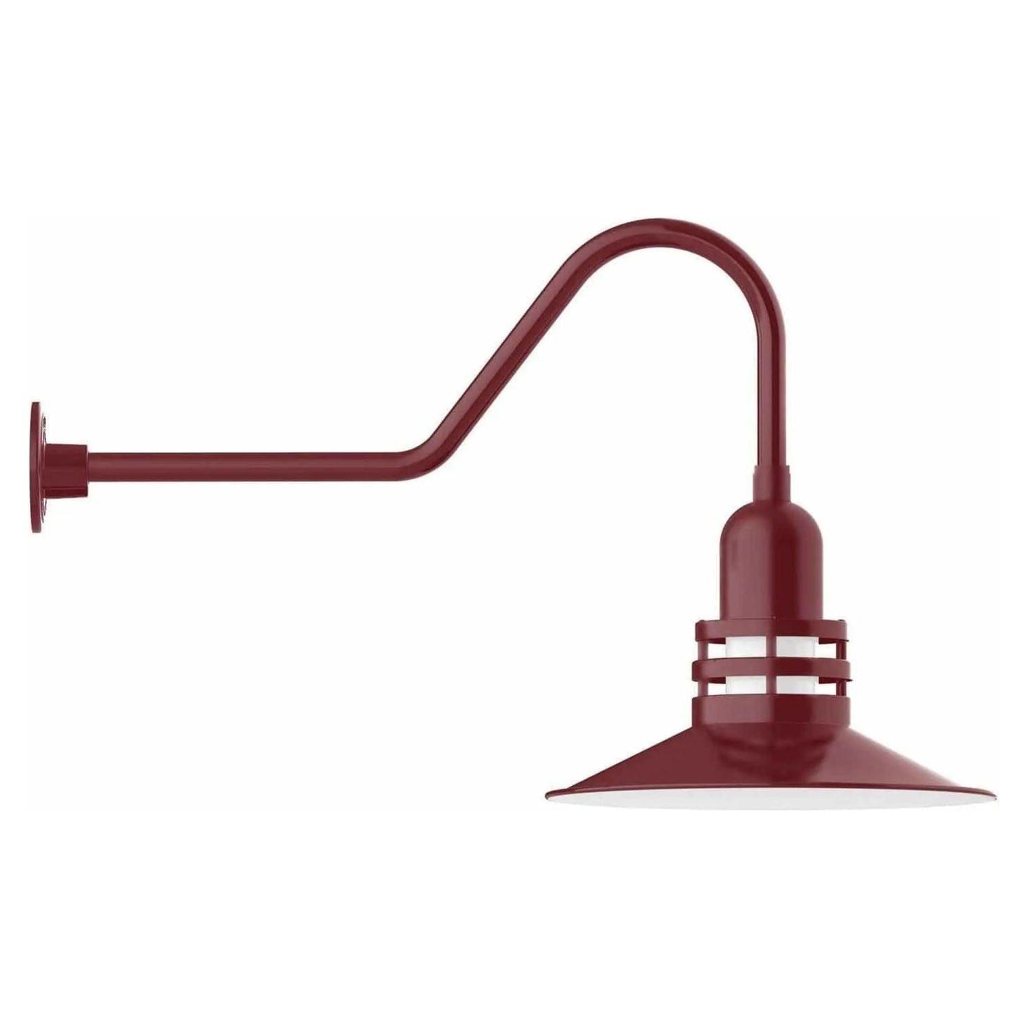 Montclair Light Works - Atomic 16" Gooseneck Wall Light - GNC149-55 - Canada Light Shop