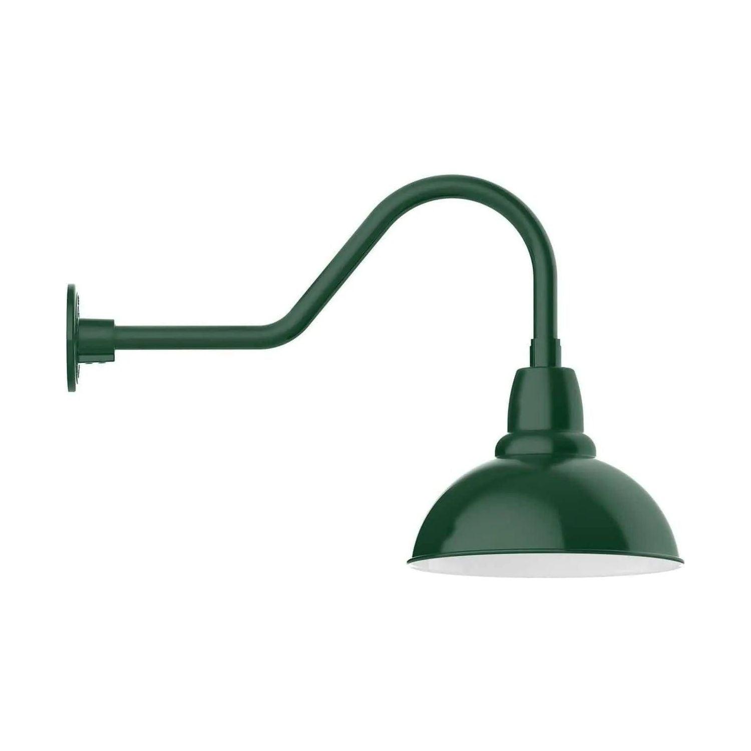 Montclair Light Works - Cafe 12" Gooseneck Wall Light - GNB106-42 - Canada Light Shop