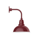 Montclair Light Works - Cafe 12 Inch Curved Arm Wall Light - GNT106-55 - Canada Light Shop