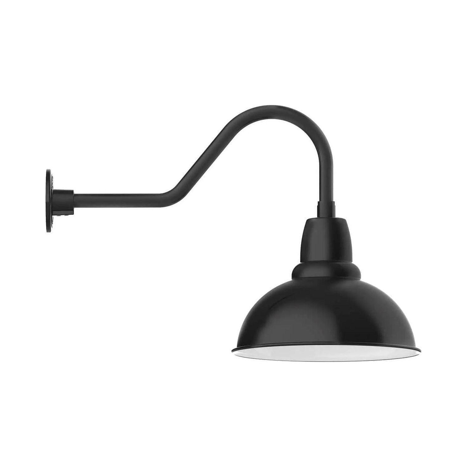 Montclair Light Works - Cafe 14" Gooseneck Wall Light - GNB107-41 - Canada Light Shop