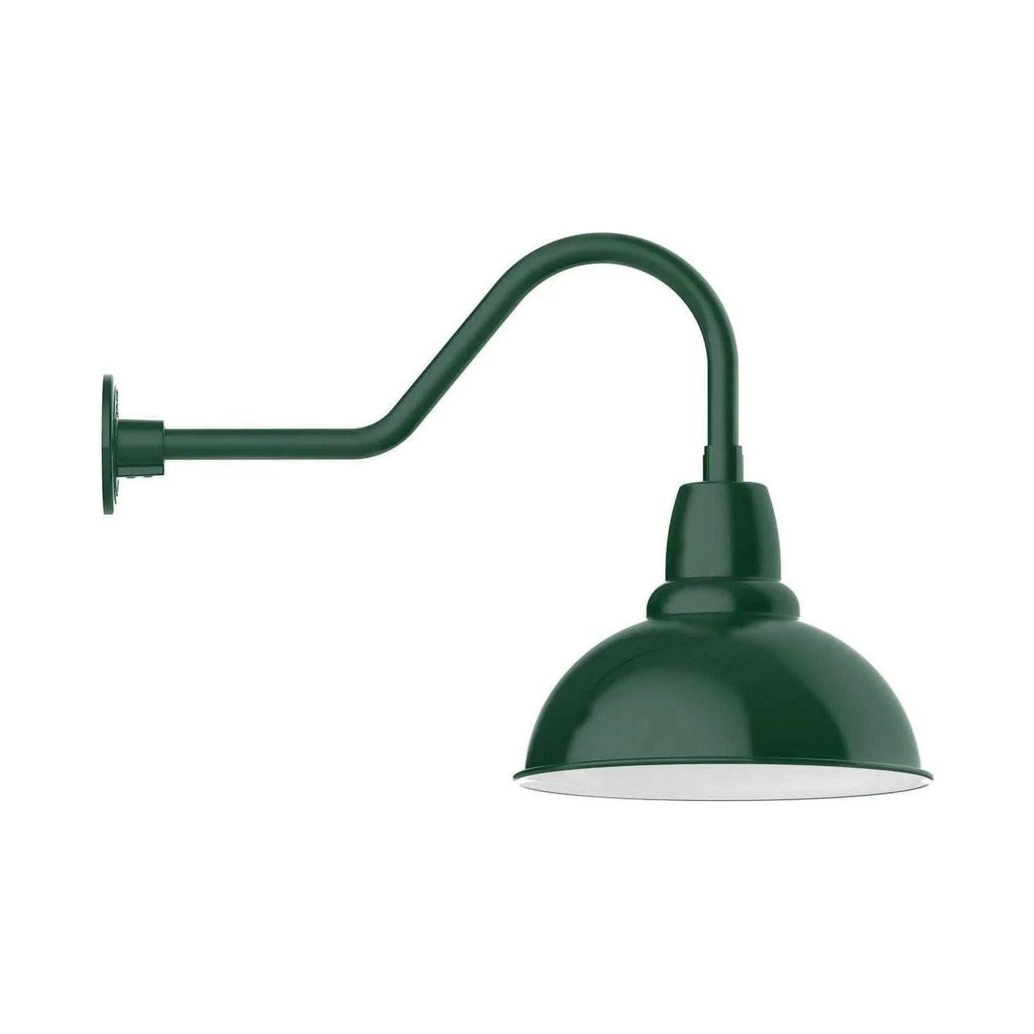 Montclair Light Works - Cafe 14" Gooseneck Wall Light - GNB107-42 - Canada Light Shop