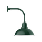 Montclair Light Works - Cafe 16" Curved Arm Wall Light - GNU108-42 - Canada Light Shop
