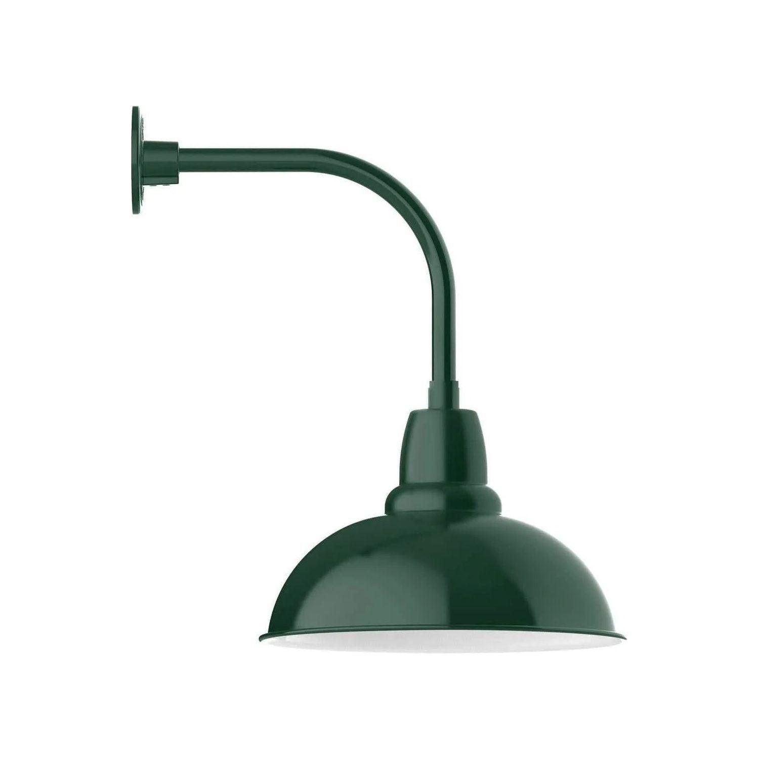 Montclair Light Works - Cafe 16" Curved Arm Wall Light - GNU108-42 - Canada Light Shop
