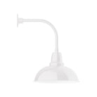 Montclair Light Works - Cafe 16" Curved Arm Wall Light - GNU108-44 - Canada Light Shop