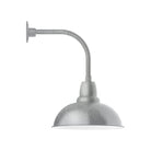 Montclair Light Works - Cafe 16" Curved Arm Wall Light - GNU108-49 - Canada Light Shop