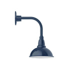 Montclair Light Works - Cafe 8" Curved Arm Wall Light - GNT105-50 - Canada Light Shop