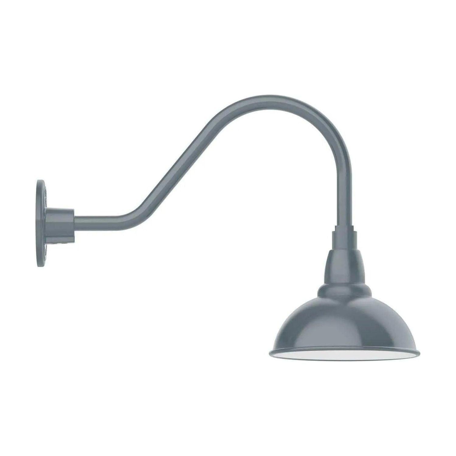 Montclair Light Works - Cafe 8" Gooseneck Wall Light - GNA105-40 - Canada Light Shop