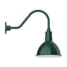 Montclair Light Works - Deep Bowl 10" Gooseneck Wall Light - GNA115-42 - Canada Light Shop