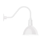 Montclair Light Works - Deep Bowl 10" Gooseneck Wall Light - GNA115-44 - Canada Light Shop