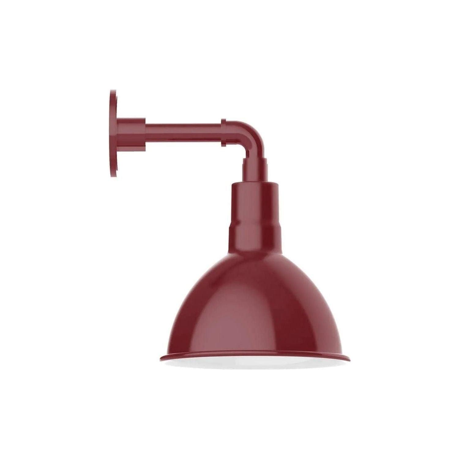 Montclair Light Works - Deep Bowl 10" Straight Arm Wall Light - GNM115-55 - Canada Light Shop