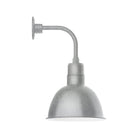 Montclair Light Works - Deep Bowl 12" Curved Arm Wall Light - GNT116-49 - Canada Light Shop