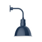 Montclair Light Works - Deep Bowl 12" Curved Arm Wall Light - GNT116-50 - Canada Light Shop