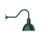Montclair Light Works - Deep Bowl 12" Gooseneck Wall Light - GNB116-42 - Canada Light Shop