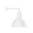 Montclair Light Works - Deep Bowl 12" Straight Arm Wall Light - GNN116-44 - Canada Light Shop